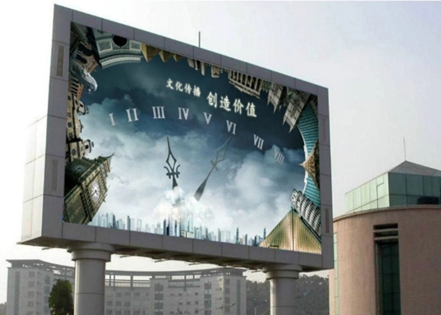 擎天柱显示屏